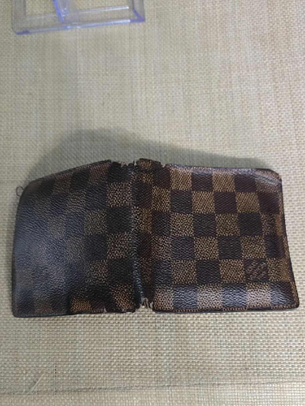 Louis Vuitton Brown Damier Canvas Men's Bifold Wallet
